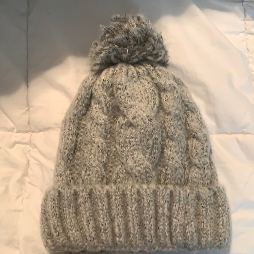 Altar’d state knotted Pom Pom beanie